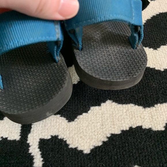 Teva Original Universal Urban Sandals Blue Size 8 - Picture 7 of 9